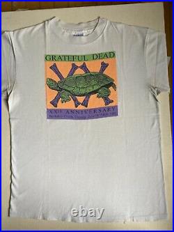 Vintage Grateful Dead T-shirt 20th Anniversary Greek Theatre June 14,15,16, 1985