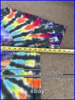 Vintage Grateful Dead Tammy Schatz Tie Dye Not Fade Away Double Sided T-Shirt XL