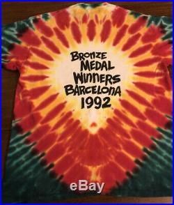 Vintage Grateful Dead Tie Dye 1992 Tshirt Lithuania Basketball Size XXL EUC