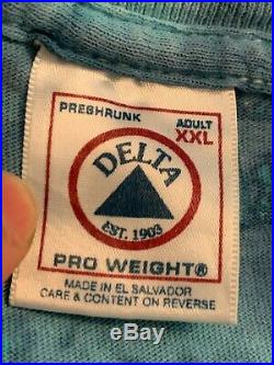 Vintage Grateful Dead Tie Dye 90s T Shirt Size XXL Delta 1997 RARE! GDP GDM