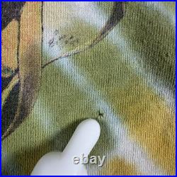 Vintage Grateful Dead Tie Dye Sunflower Grateful Grower Fall Tour Shirt 1994 XL