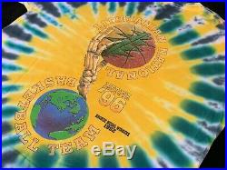 Vintage Grateful Dead Tie-Dye T Shirt Lithuania Basketball 1996 Olympics XL