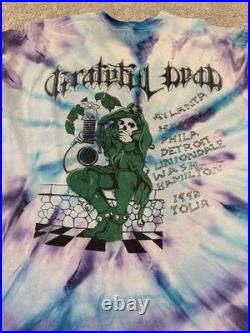 Vintage Grateful Dead Tour Shirt 1992 Double Sided