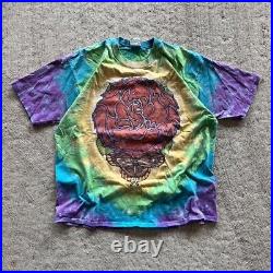 Vintage Grateful Dead butterfly 1998 Liquid Blue T-Shirt Size XL