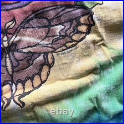 Vintage Grateful Dead butterfly 1998 Liquid Blue T-Shirt Size XL