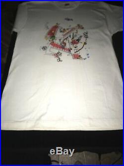 Vintage Grateful Dead lot shirt Dr Seuss & MC Escher Lorax cat in hat RARE 90s