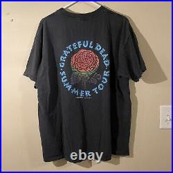 Vintage Grateful Dead t shirt RARE 90s Tour Tees Single Stitched