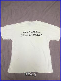 Vintage Grateful Dead t-shirt is it live or is it dead 1980's ala memorex