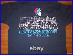 Vintage Greatful Dead t-shirt. What a long strange trip it's been. No Reserve