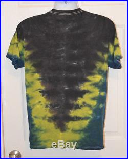 Vintage IRON MAIDEN RARE Tie Dye Shirt Grateful Dead Rock Band M L