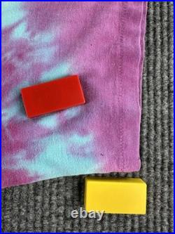 Vintage Jerry Garcia 1987 Broadway Tie Dye Shirt Large Single Stitch Deadhead NY