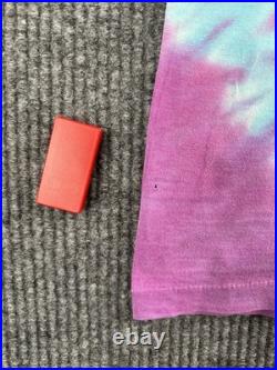 Vintage Jerry Garcia 1987 Broadway Tie Dye Shirt Large Single Stitch Deadhead NY