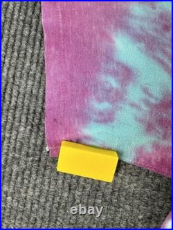 Vintage Jerry Garcia 1987 Broadway Tie Dye Shirt Large Single Stitch Deadhead NY