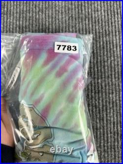 Vintage Jerry Garcia 1987 Broadway Tie Dye Shirt Large Single Stitch Deadhead NY