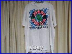 Vintage Jerry Garcia Band 1990 Hawaiian Tour Shirt XL Excellent Grateful Dead