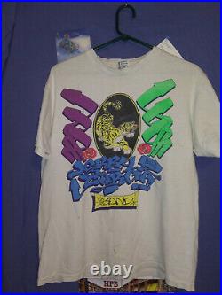 Vintage Jerry Garcia Band Fall 1989 Tour T-Shirt Large/XL Grateful Dead