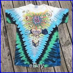 Vintage Jerry Garcia Band Shirt Grateful Dead 1991 Psychedelic RARE Tie Dye JGB