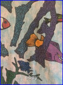 Vintage Jerry Garcia Band Shirt T Grateful Dead 1991 GDM JGB 90s Single Stitch