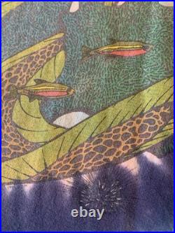 Vintage Jerry Garcia Band Shirt T Grateful Dead 1991 GDM JGB 90s Single Stitch