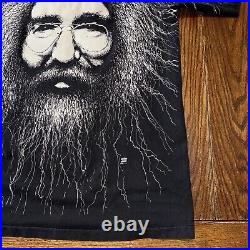 Vintage Jerry Garcia Band T Shirt Big Face Head XL 1993 JGB Single Stitch AOP