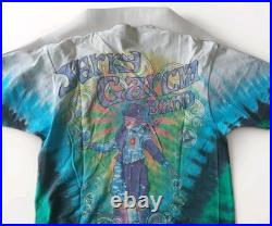 Vintage Jerry Garcia Band Tie Dye Original 2 Sided Large Rare Grateful Dead VG+