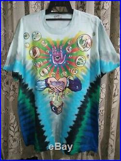 Vintage Jerry Garcia Grateful Dead 1991 Tour All Over Print T-shirt Unworn
