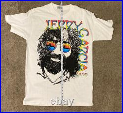 Vintage Jerry Garcia Grateful Dead Shirt 1991 Liquid Blue Mens Size XL USA