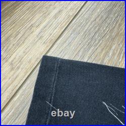 Vintage Jerry Garcia Shirt Mens XL Black 1993 AOP Big Face Grateful Dead 90s Tee