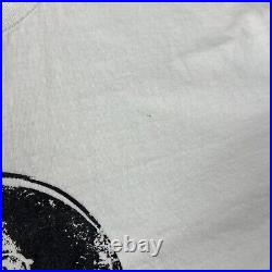 Vintage Jerry Garcia T Shirt 90s Grateful Dead XL VTG Skull logo tee White