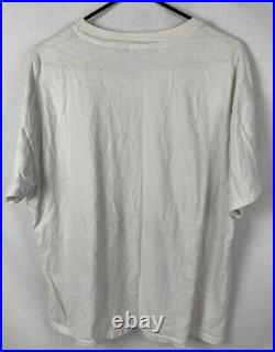 Vintage Jerry Garcia T Shirt Single Stitch Band Tee 1996 Grateful Dead XL 90s