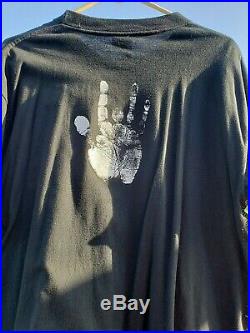Vintage Jerry Garcia T Shirt Size XL 1993 Grateful Dead Band Tee