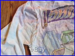 Vintage L Grateful Dead Ship of Fools Long Sleeve 1993 Tour Shirt Liquid Blue