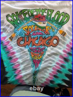 Vintage Liquid Blue 1992 Grateful Dead Wake 0f The Flood With Tag Still Attached