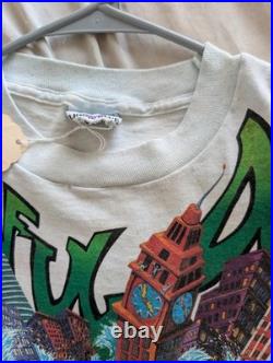 Vintage Liquid Blue 1992 Grateful Dead Wake 0f The Flood With Tag Still Attached