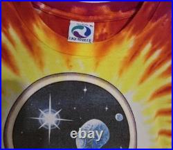 Vintage Liquid Blue Grateful Dead 1992 Space Your Face Tie Dye Single Stitch XL