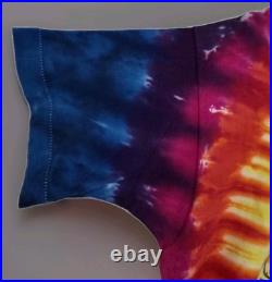 Vintage Liquid Blue Grateful Dead 1992 Space Your Face Tie Dye Single Stitch XL