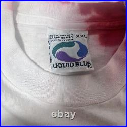Vintage Liquid Blue Grateful Dead Deadcathlon 1996 Single Stitched Shirt XXL
