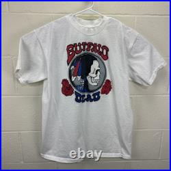 Vintage Liquid Blue Grateful Dead Original Buffalo 1990 T Shirt XL One Night