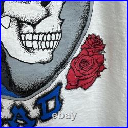 Vintage Liquid Blue Grateful Dead Original Buffalo 1990 T Shirt XL One Night