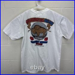 Vintage Liquid Blue Grateful Dead Original Buffalo 1990 T Shirt XL One Night