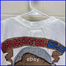 Vintage Liquid Blue Grateful Dead Original Buffalo 1990 T Shirt XL One Night