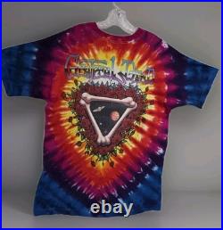 Vintage Liquid Blue Grateful Dead T-Shirt XL Adult Space Your Face Tie Dye 1992 Vintage Liquid Blue Grateful Dead T-Shirt XL Adult Space Your Face Tie Dye 1992