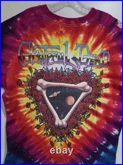 Vintage Liquid Blue Grateful Dead T-Shirt XL Adult Space Your Face Tie Dye 1992 Vintage Liquid Blue Grateful Dead T-Shirt XL Adult Space Your Face Tie Dye 1992