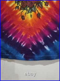 Vintage Liquid Blue Grateful Dead T-Shirt XL Adult Space Your Face Tie Dye 1992