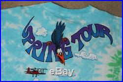 Vintage Liquid Blue Grateful Dead T-shirt Spring Tour 1992 Mens XL