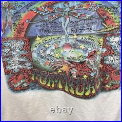 Vintage Liquid Blue Grateful Dead The Other Ones Concert Tour 2000 T-Shirt XL