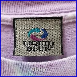 Vintage Liquid Blue Shirt Tie Dye Grateful Dead Ship Of Fools 2001 Size 2XL