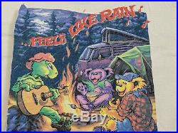 Vintage Liquid Rain Grateful Dead L. L. Rain Summer 1995 T-Shirt Bears Large L