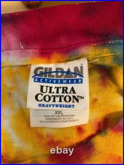 Vintage Lithuania Grateful Dead shirt 2000 Sz 2X Gildan Tag Skullman. Com