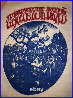 Vintage Mens XS Grateful Dead 1969 Aoxomoxoa 60s 70s Raglan Concert Tour T Shirt